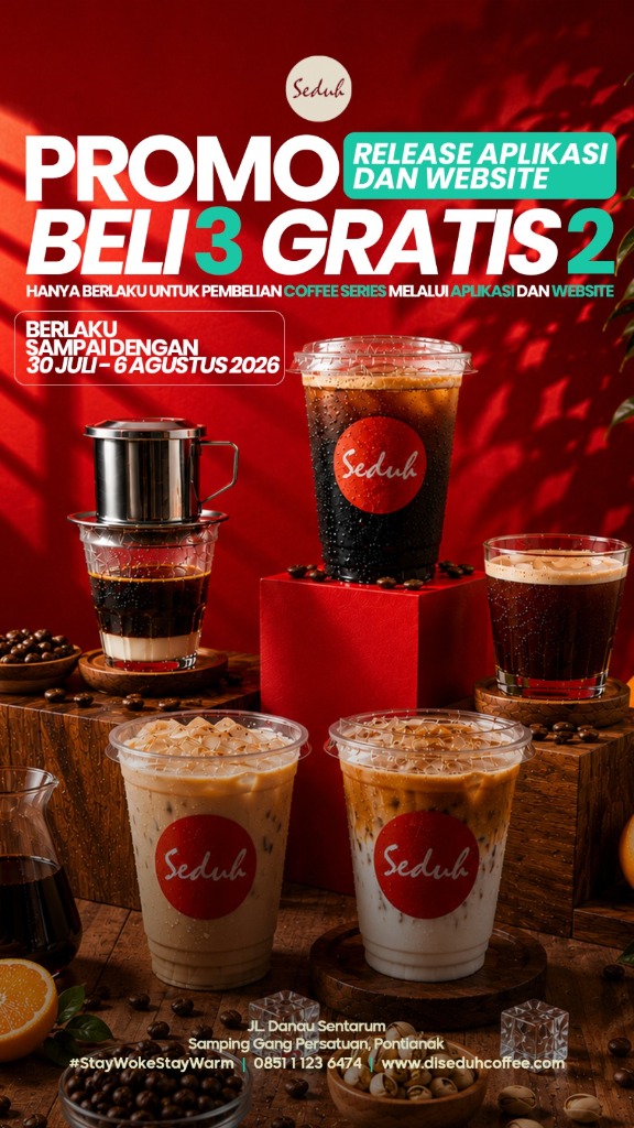 Promo Beli 3 Gratis 2 Seduh Coffee